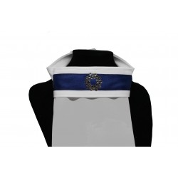 Plastron "Competition" navy