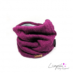 Loop Schal "BraidLove" beere